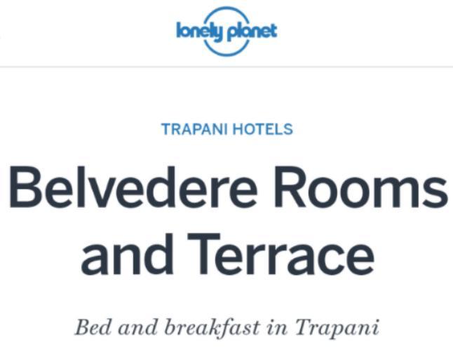 Belvedere Rooms And Terrace Trapani Exterior foto